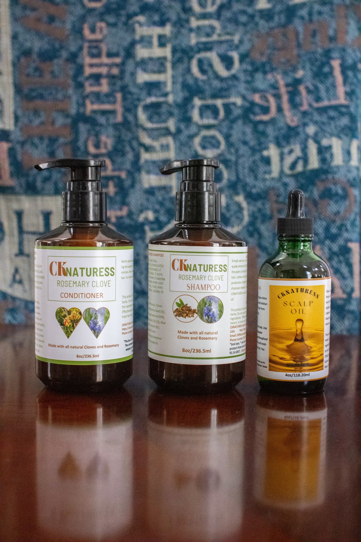 Rosemary Cloves Shampoo/Conditioner and Oil